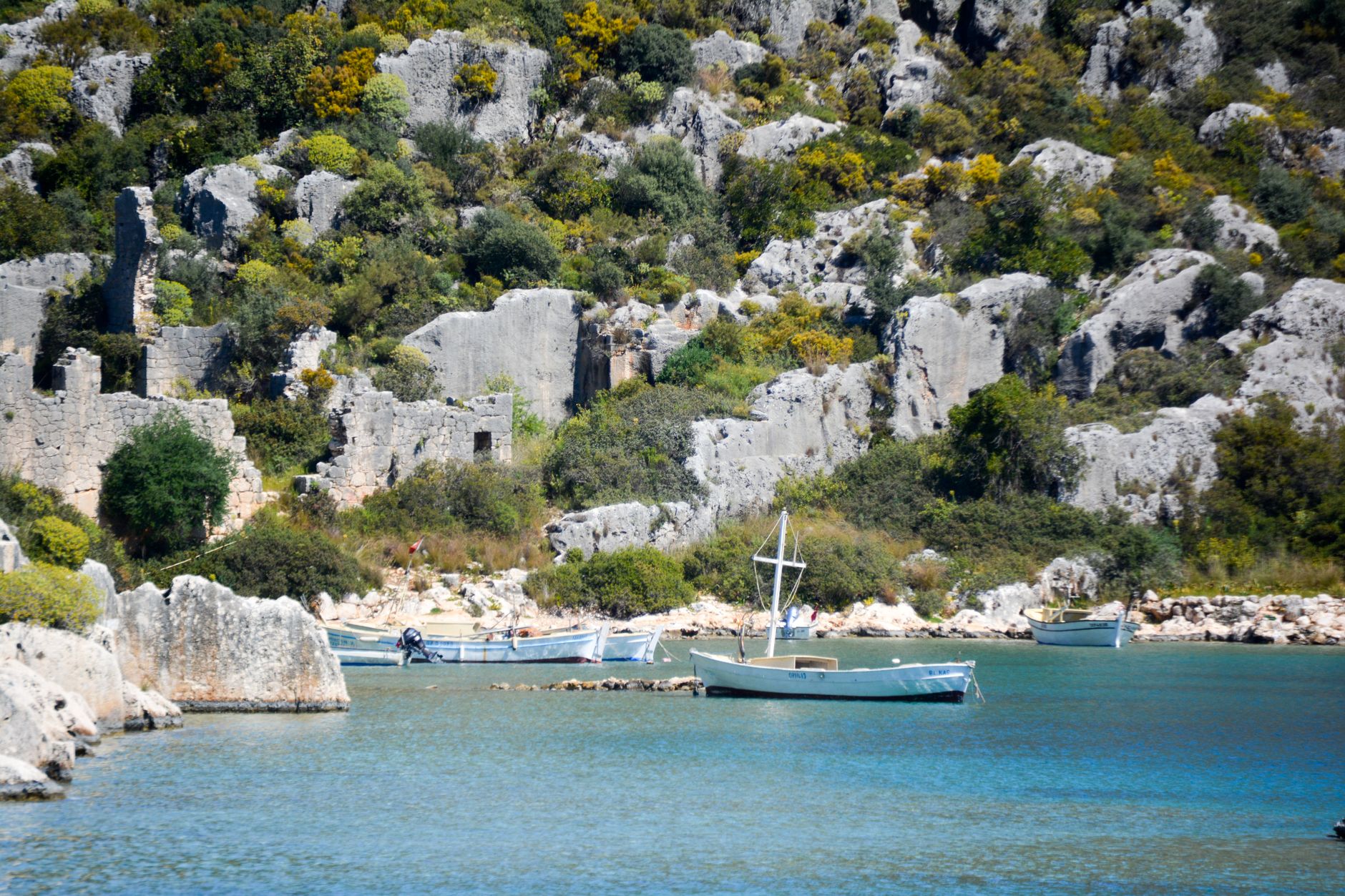 Likya Yolu Ölüdeniz Kaş antik tiyatro yürüyüşü